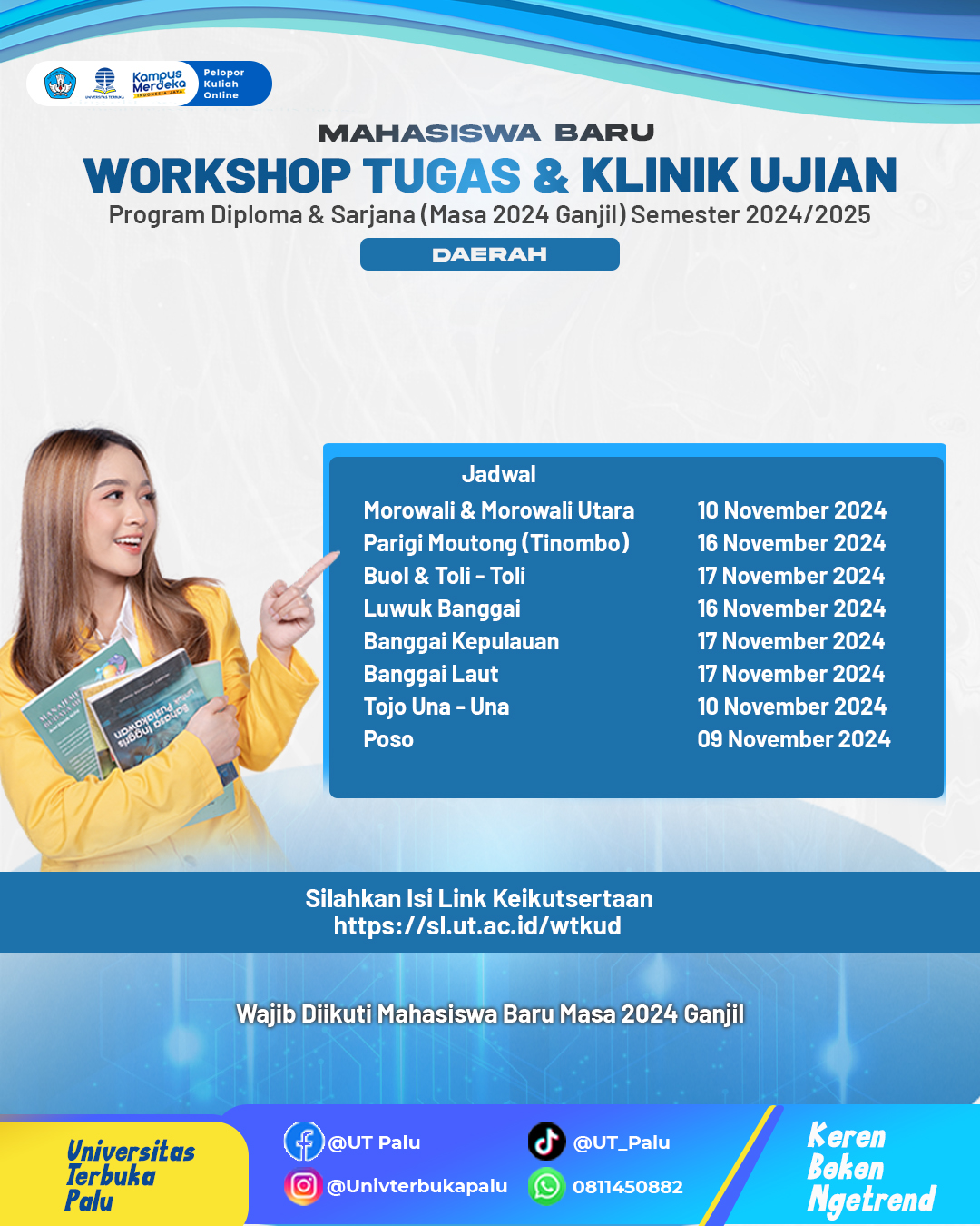 Pelaksanaan Kegiatan Workshop Tugas dan Klinik Ujian Daerah