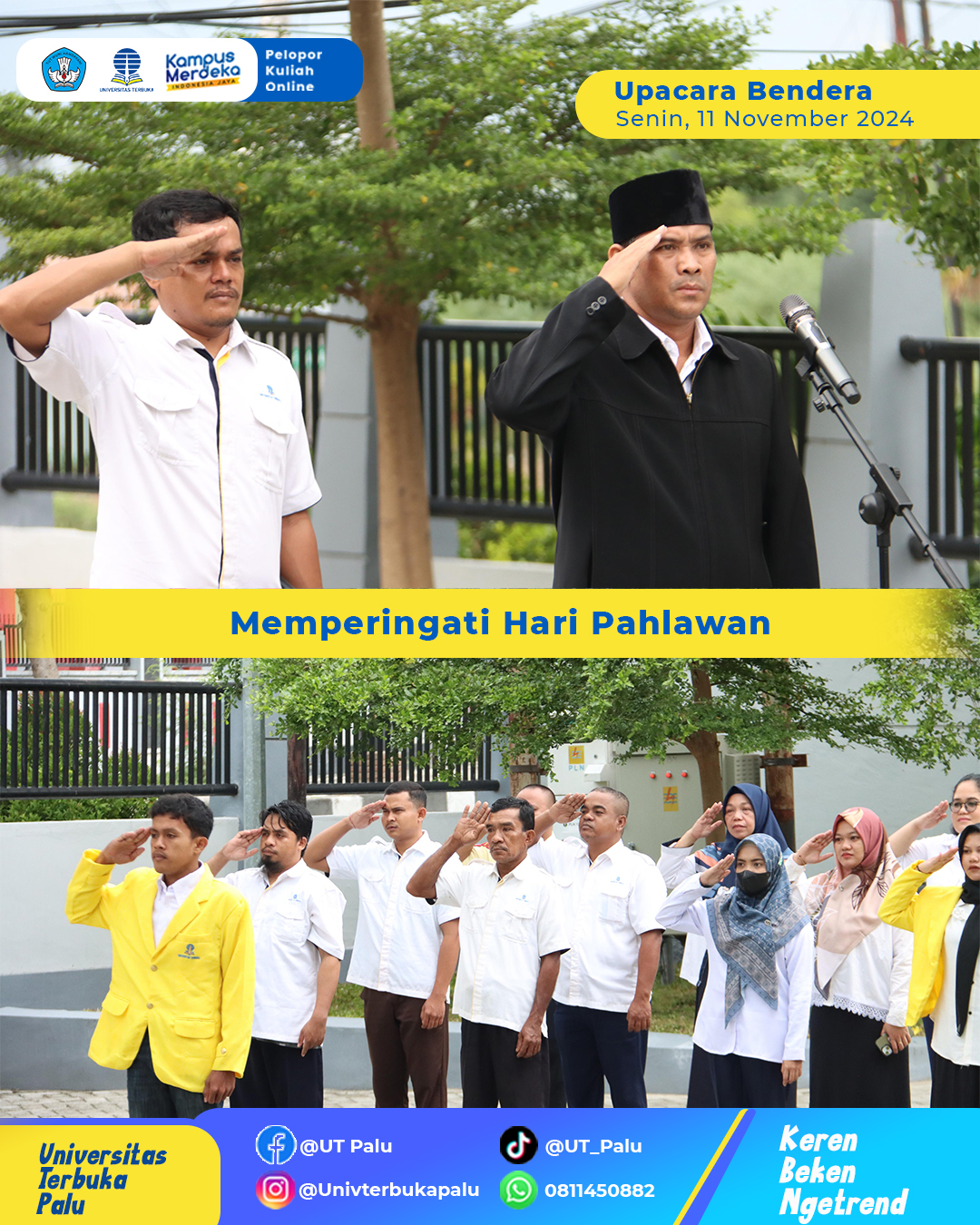 Upacara Bendera Memperingati Hari Pahlawan 2024 (10 November 2024)